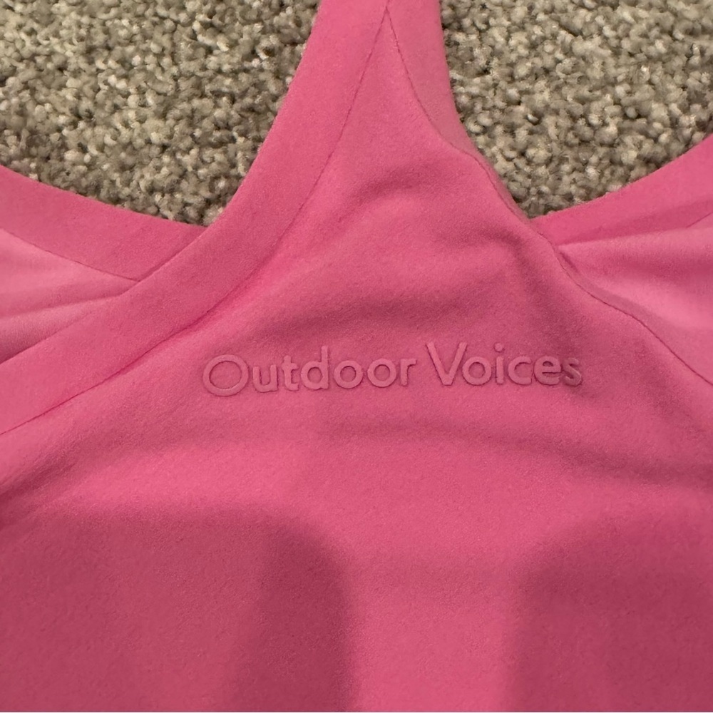 Outdoor Voices Exercise Dress Pink (PowerPuff Girls Limited Edition) size small - Picture 5 of 10